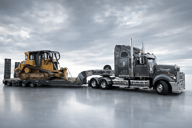 Earth moving equipment on construction site